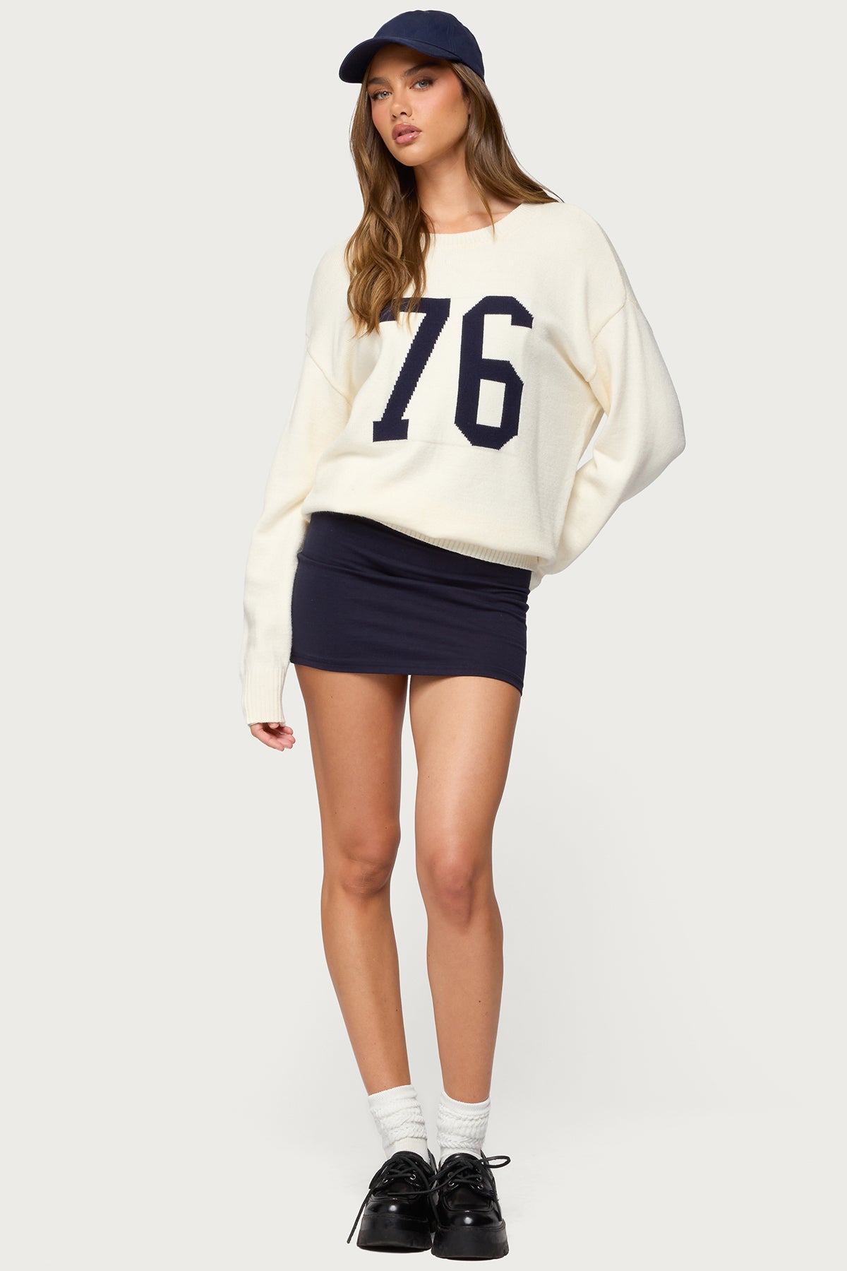 Aisha Low Rise Mini Skirt - Image 3
