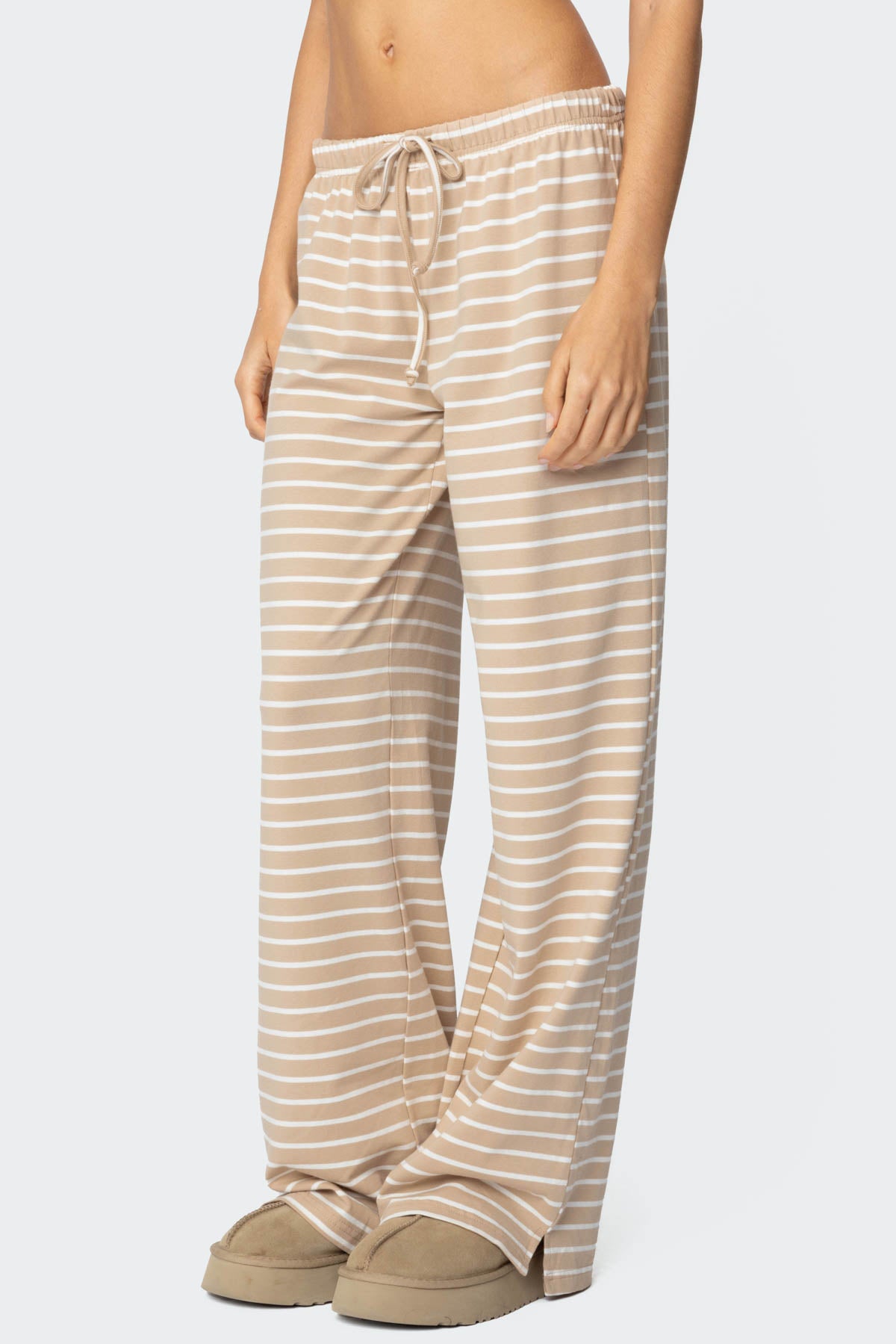 Jona Stripey Slit Pants - Image 4