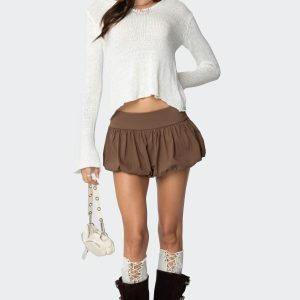 Adrianna Bubble Micro Shorts