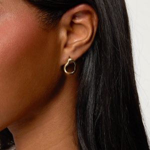 Abstract Stud Earrings