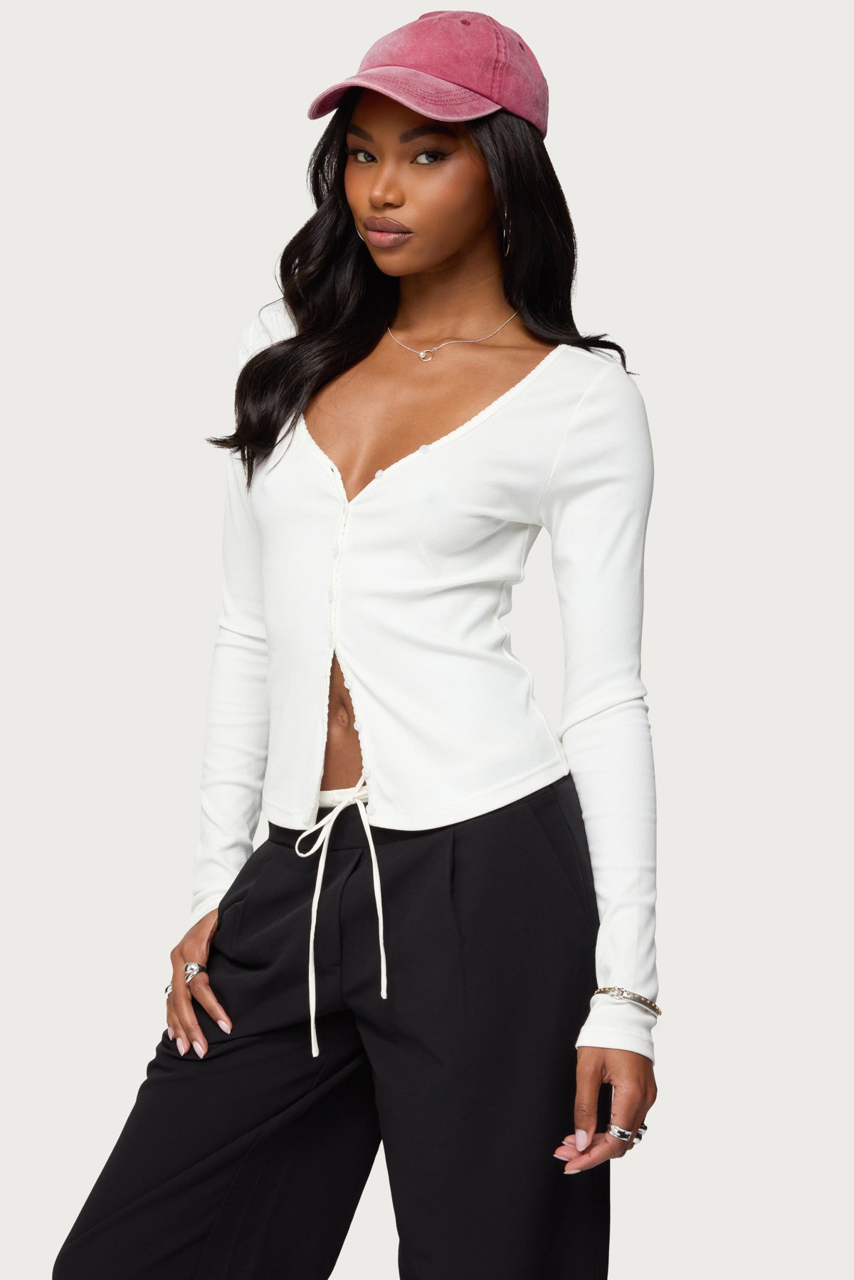 Tanya Button Up Cardigan - Image 3