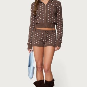 Kenny Polka Dot Knit Shorts