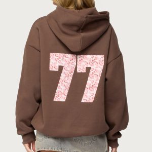 Leopard 77 Oversized Hoodie
