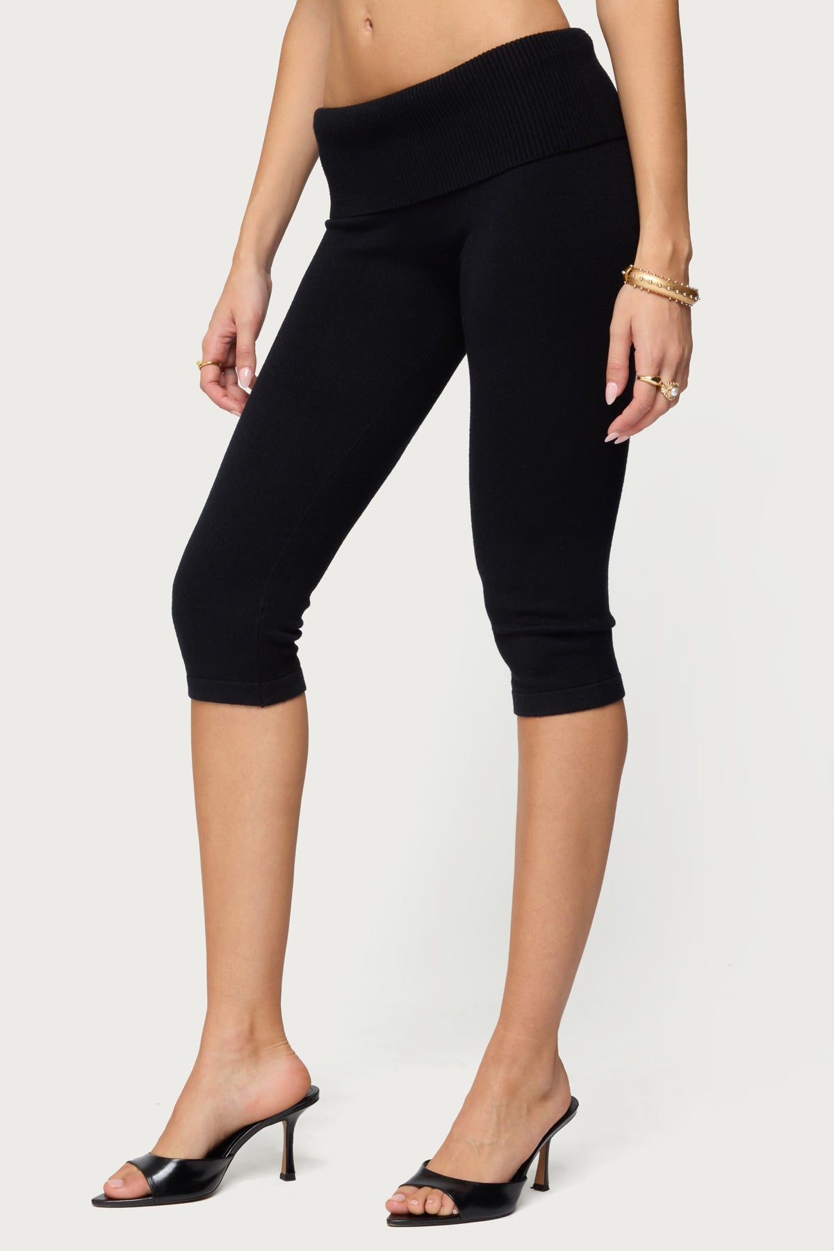 Skyla Knit Capri Pants - Image 4
