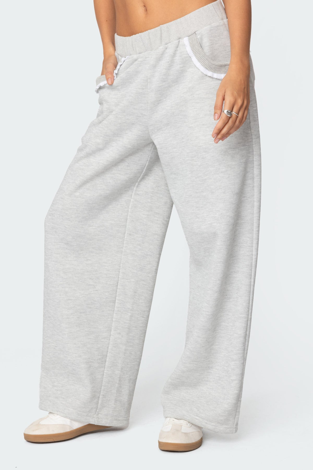 Ashtin Ruffle Trim Sweatpants - Image 2