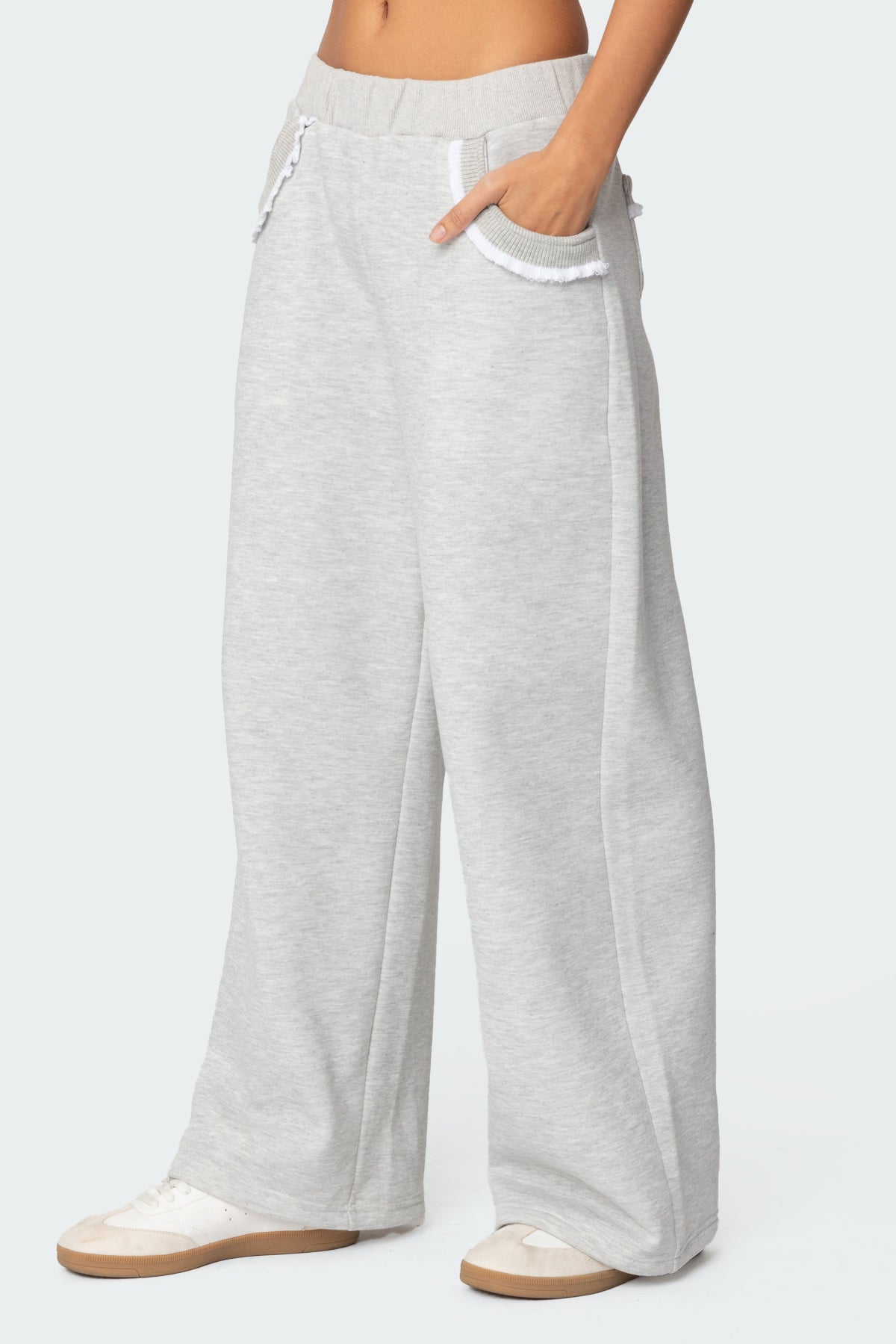 Ashtin Ruffle Trim Sweatpants - Image 4