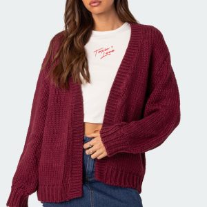 Anina Oversized Knit Cardigan