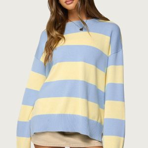 Riley Oversized Striped Sweater