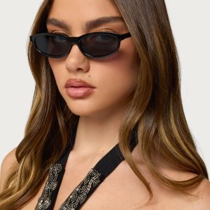 Girl Boss Oval Sunglasses