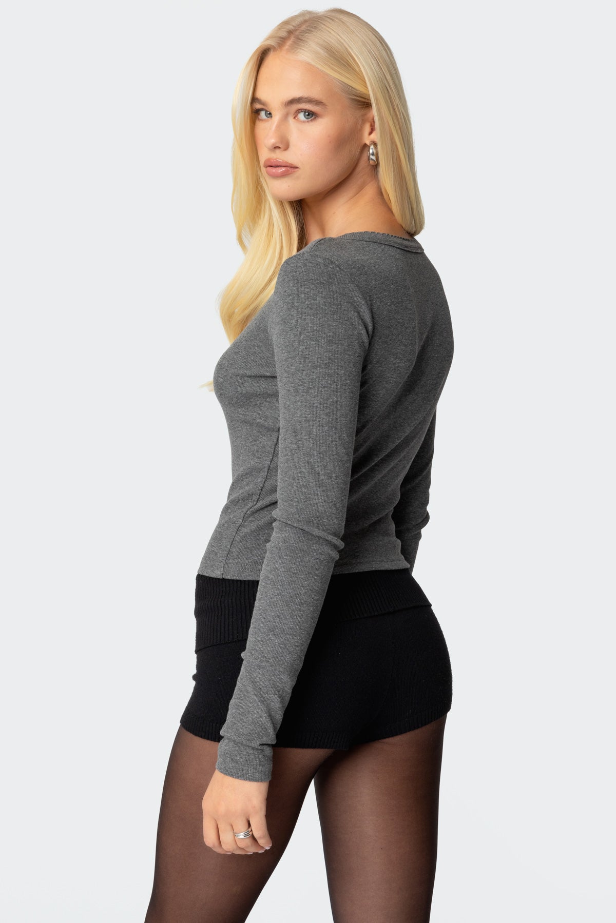 Shilo Ribbed Cardigan - Image 5