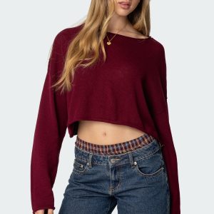 Shyrah Oversized Knit Top