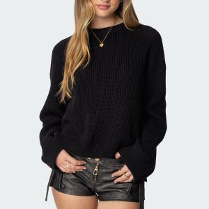 Marleen Oversized Knit Sweater