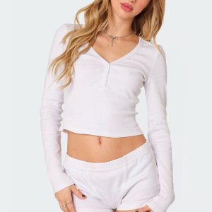 Rebekah Ribbed Top