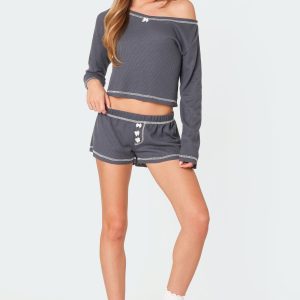 Peoni Waffle Shorts