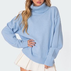 Isabelle Oversized Turtle Neck Sweater