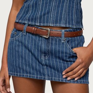 Back To Basics Faux Leather Belt