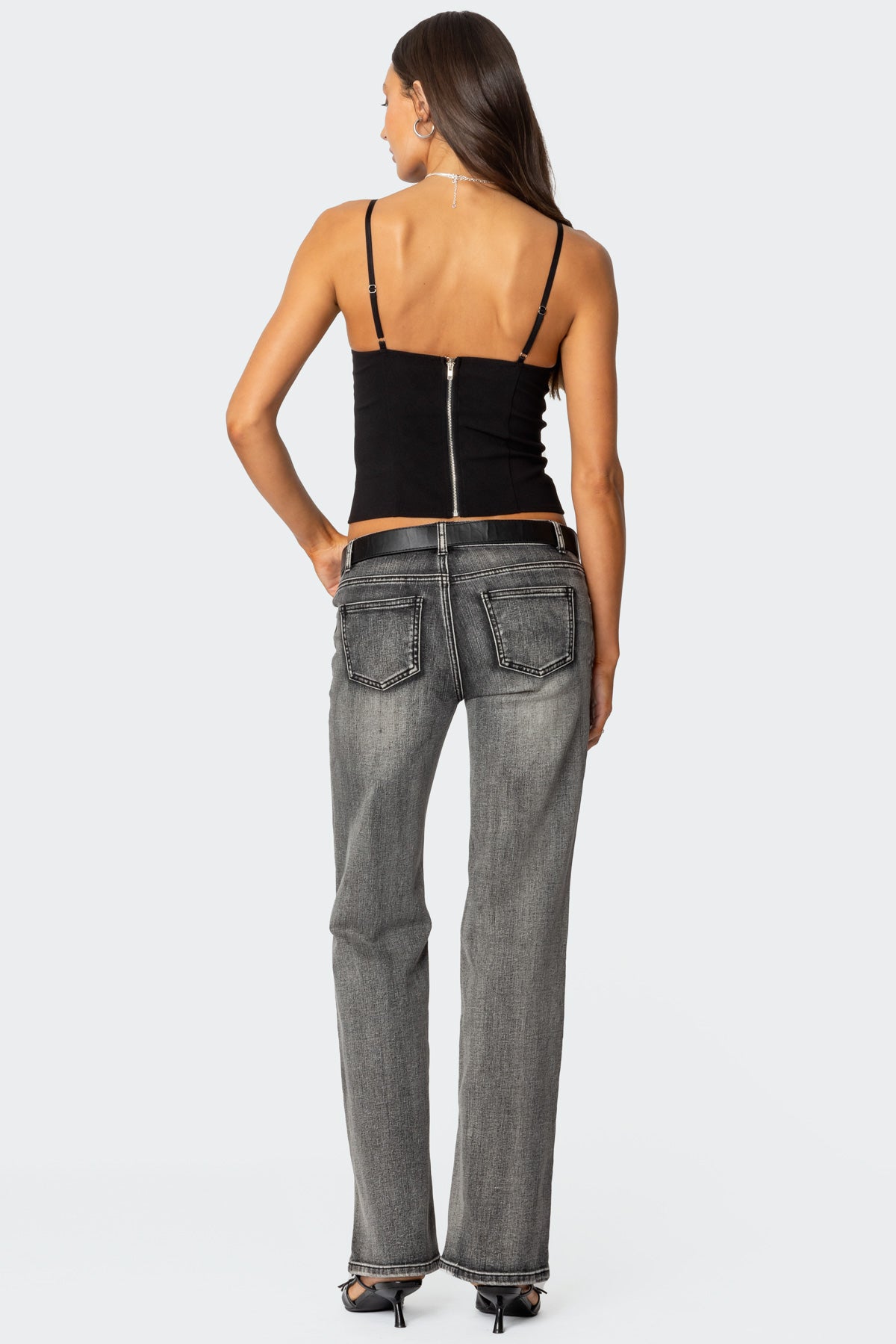 Liana Cut Out Tank Top - Image 4