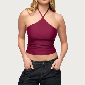 Alaynah Halter Top