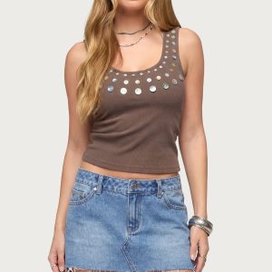 Beach Babe Scoop Tank Top