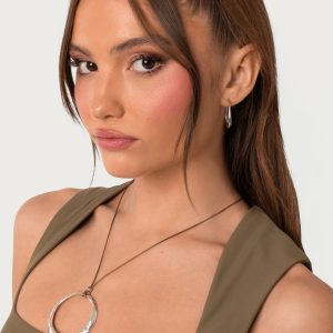 Lasso Pendant Cord Necklace