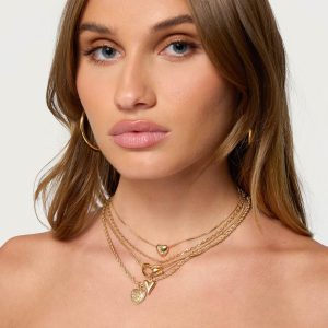 Big Heart Layered Necklace