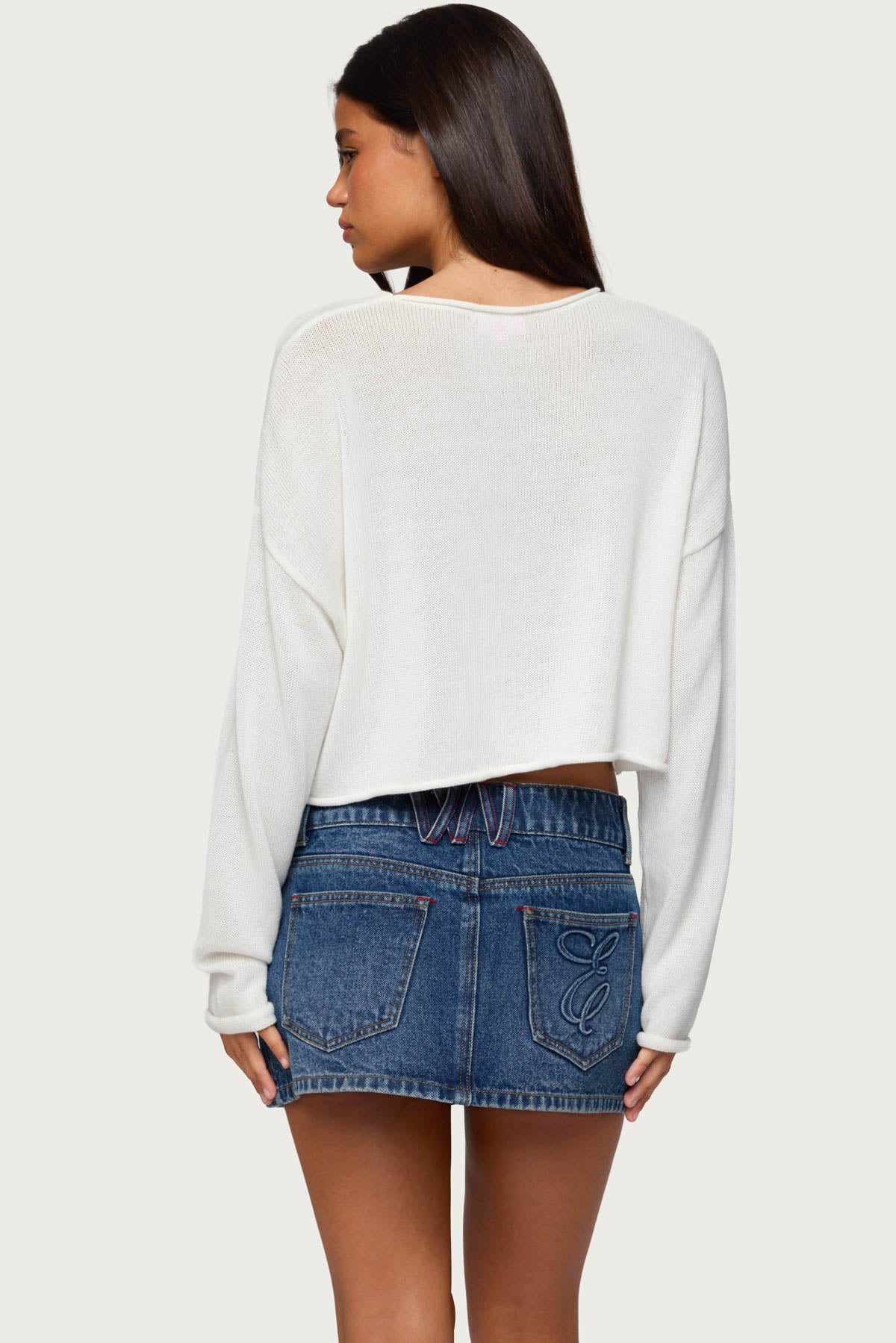 Lobster Babe Oversized Knit Top - Image 5