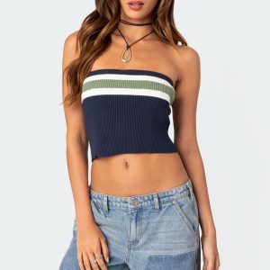 Cyprus Knit Tube Top