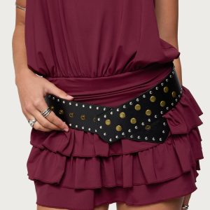 Mixed Studded Belt
