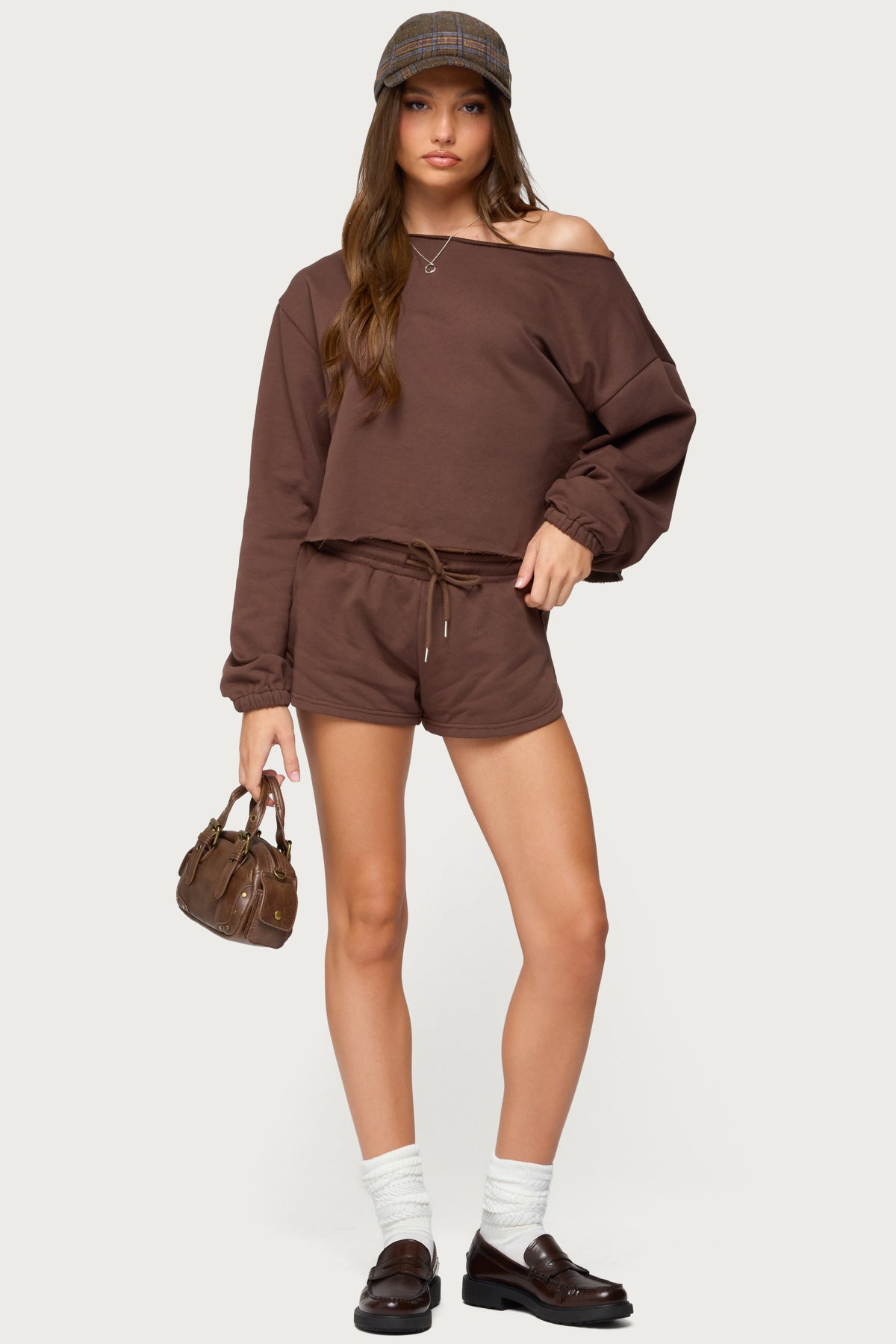 Kordelia Off Shoulder Sweatshirt - Image 3