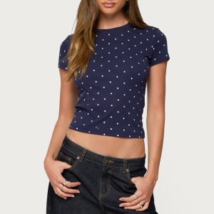 Lorenzo Polka Dot T Shirt