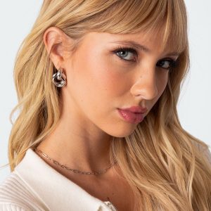 Chunky Knot Earrings