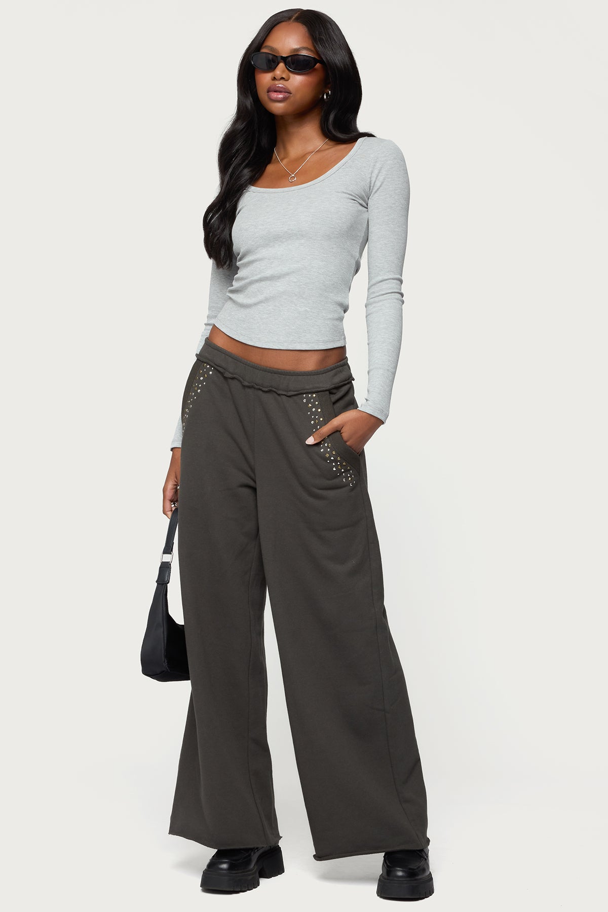 Wrenn Studded Wide Leg Sweatpants - Image 5
