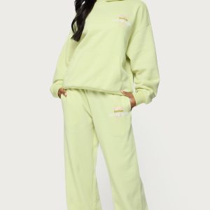 Matcha Lover Straight Leg Sweatpants
