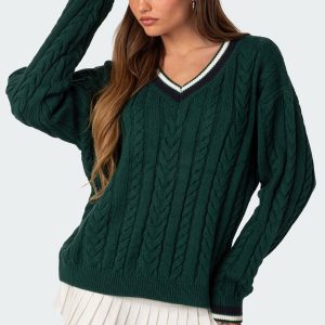 Amoret Cable Knit Sweater