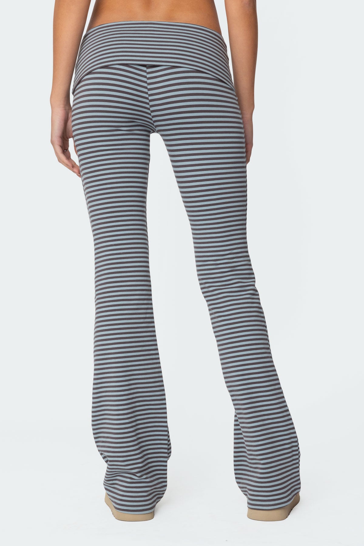 Kaeli Stripey Flared Leggings - Image 5