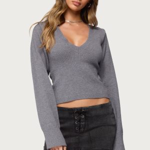 Stacie V Neck Sweater