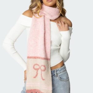 Chunky Bow Scarf