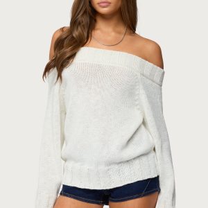 Noemi Off Shoulder Sweater