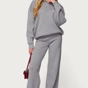 Lorie Wide Leg Knit Pants