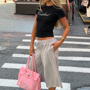Amika Oversized Bermuda Shorts