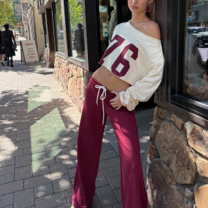 76 Off Shoulder Sweatshirt