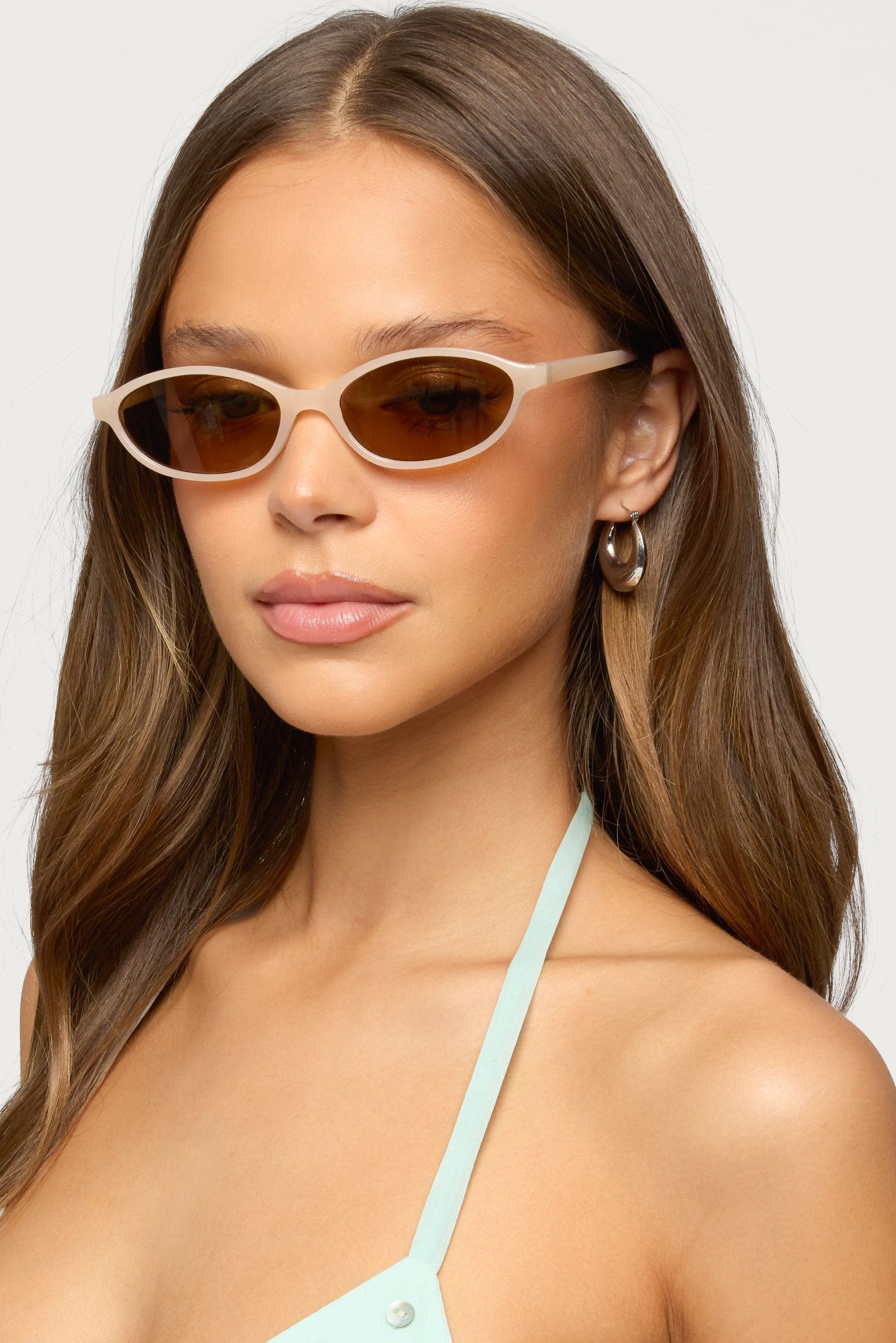 Edielia Oval Sunglasses
