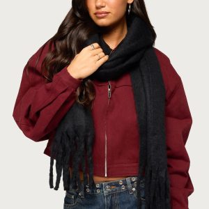 Fringed Chunky Scarf