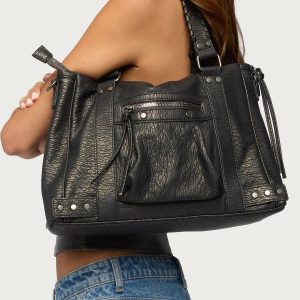 Oliviah Stud Faux Leather Bag