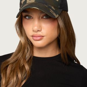 Edikted Core Camo Trucker Hat