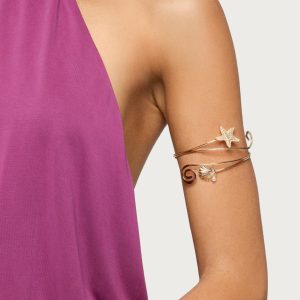 Coastal Swirl Arm Cuff