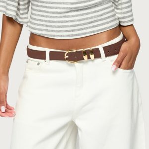 Retro Suede Belt