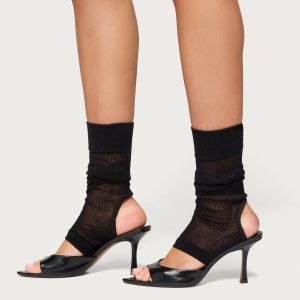 Assorted Cutout Scrunch Socks