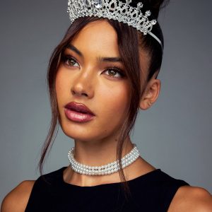 Layered Pearl Choker Necklace
