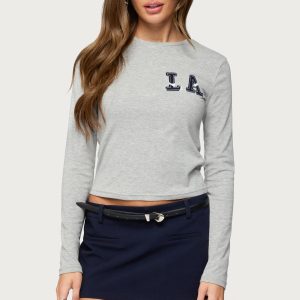 LA Girl Long Sleeve T Shirt